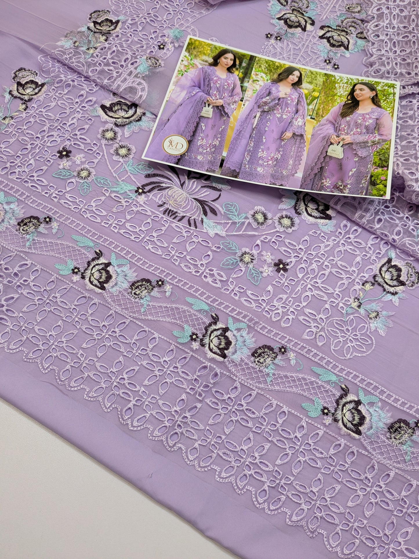 ANEELA LILAC PURPLE SEMI FORMAL