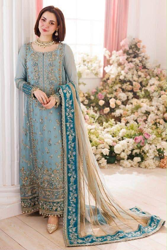 CHARIZMA DASTAN E JASHAN CHIFFON 3pcs UNSTITCHED
