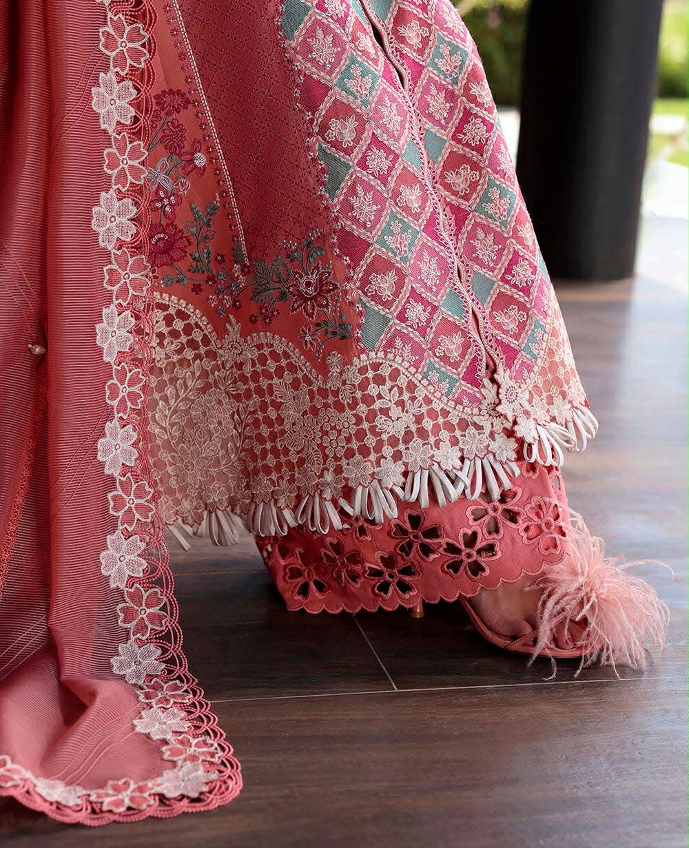REPUBLIC WOMENSWEAR PEAVY PINK LUXURIOUS LAWN