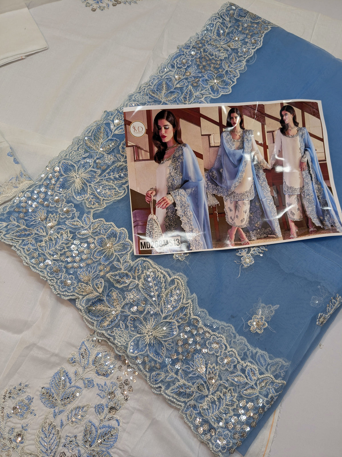 HUSSAIN REHAR INSPIRED VIRELLE LUXURIOUS LAWN