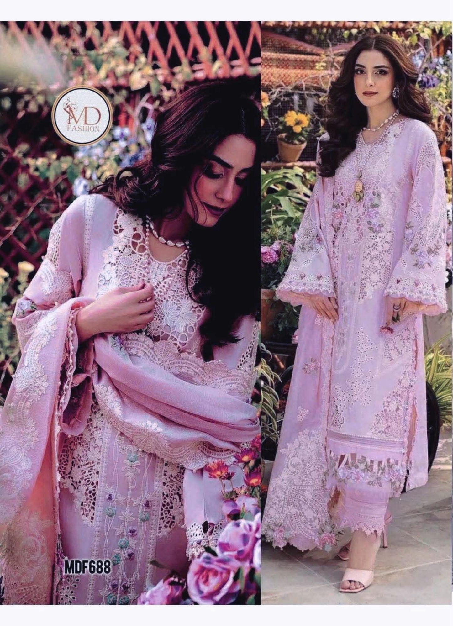 ELAF MAYA ALI LUXURIOUS EMBROIDERED LAWN