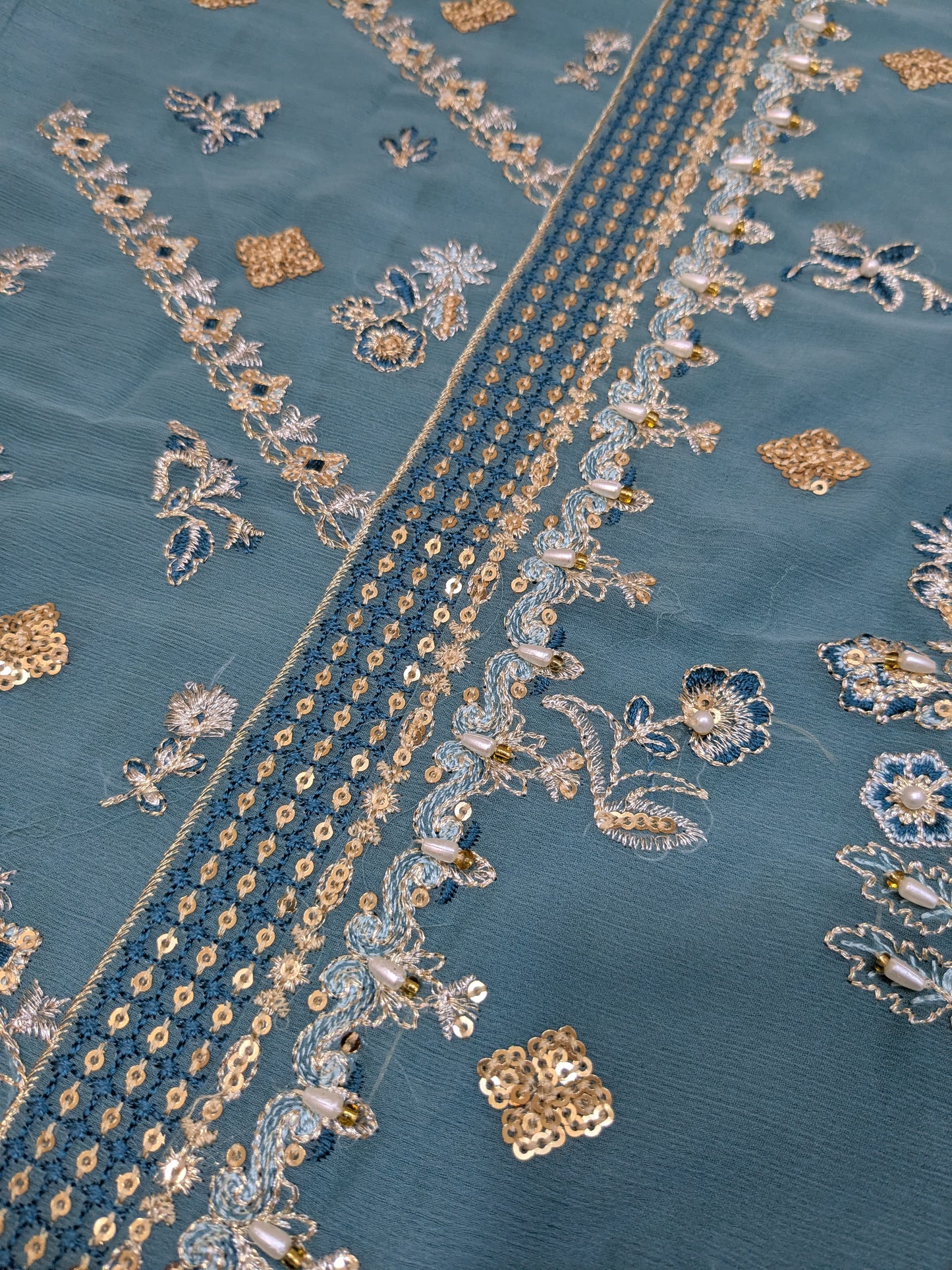 CHARIZMA DASTAN E JASHAN CHIFFON 3pcs UNSTITCHED