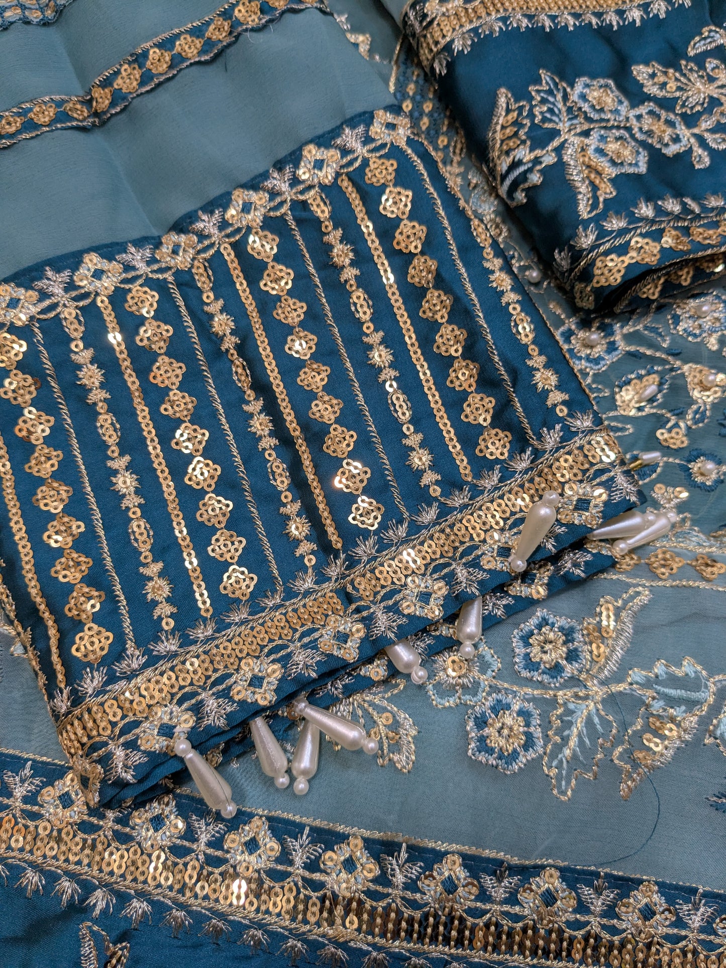 CHARIZMA DASTAN E JASHAN CHIFFON 3pcs UNSTITCHED