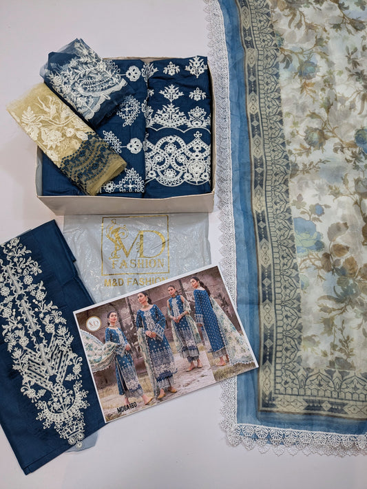 ZAINAB CHOTANI ZINC LAWN EMBROIDERED