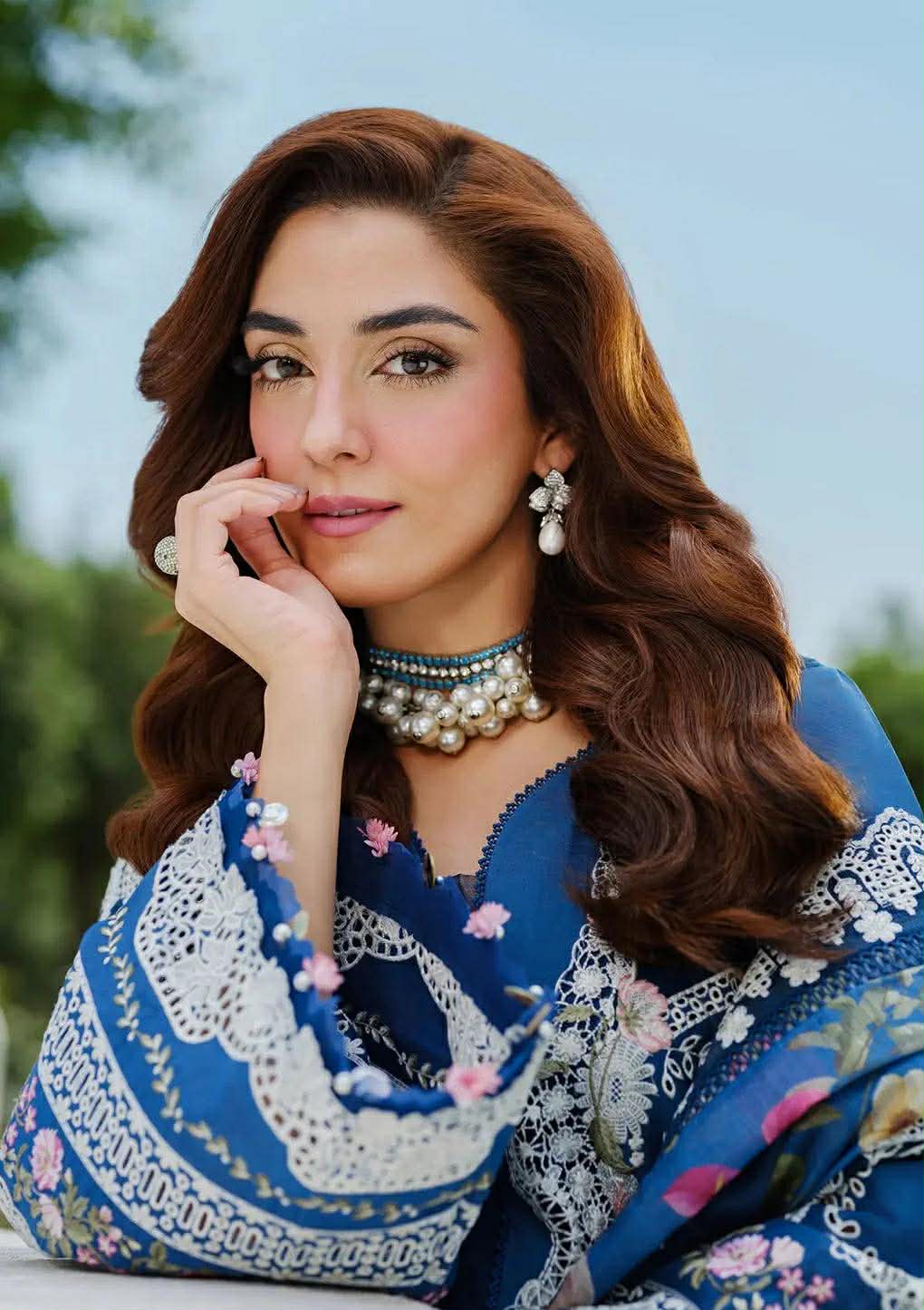 ELAF ELH ZIVA LUXURIOUS LAWN WITH PURE MONARK DUPPATA