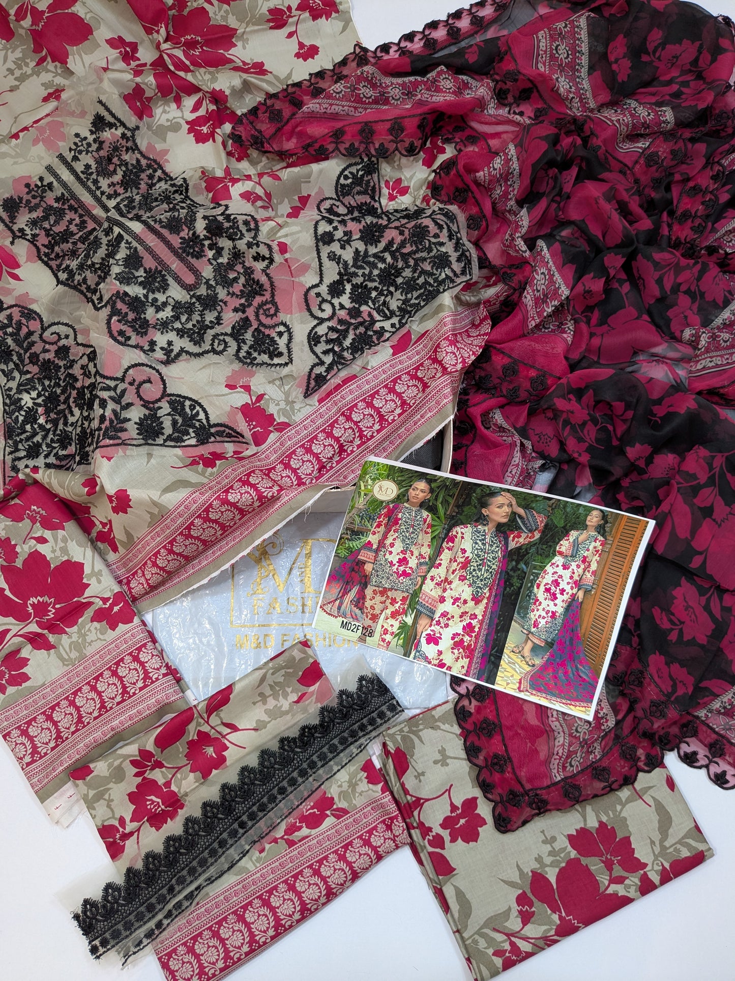 ZAINAB CHOTANI NYSA LAWN PRINTED EMBROIDERED