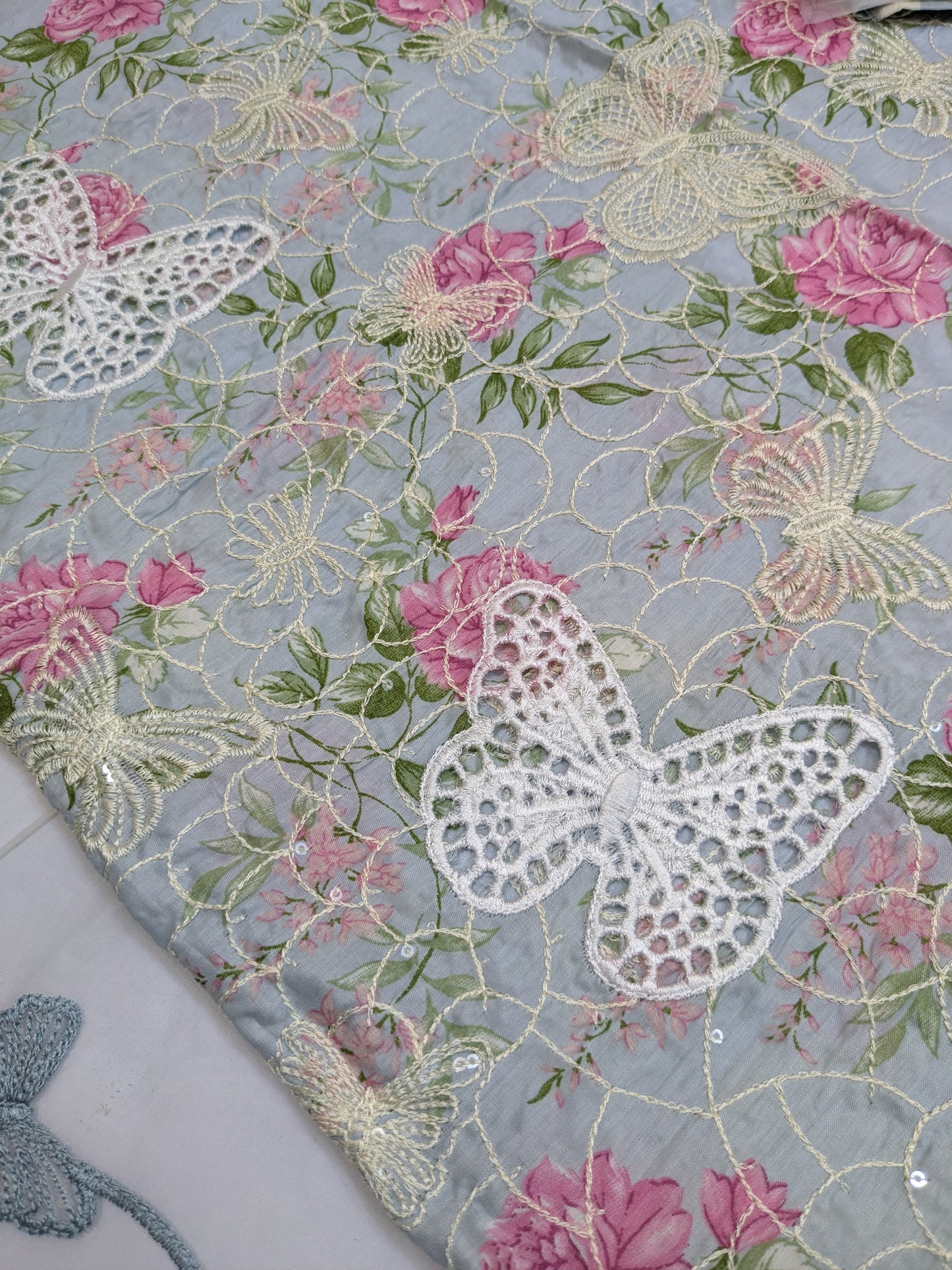 MARIA B SKY GREY BUTTERFLY 1A MPRINT