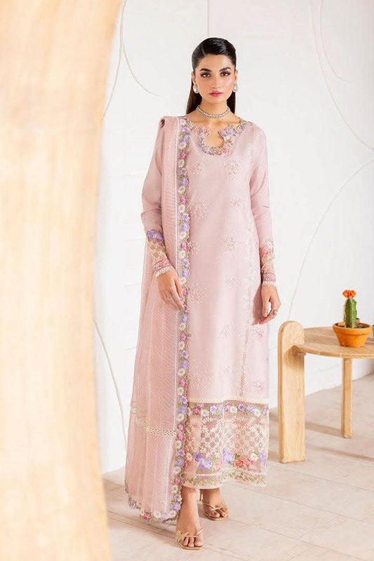 MUSHQ INSPIRED ZARMINAY POWDER PINK FORMAL WEAR