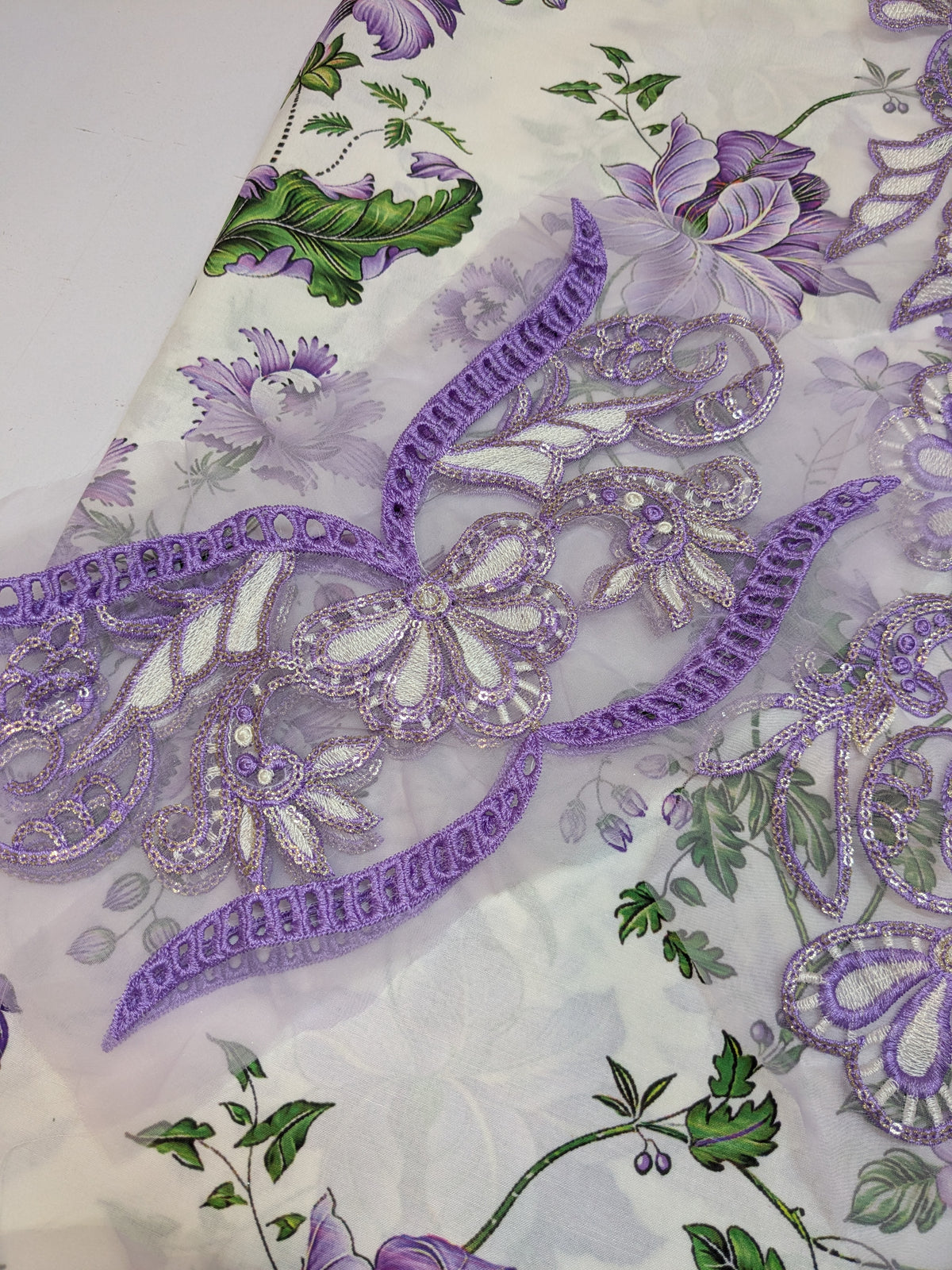 NUREH INSPIRED SWISS LAWN WITH EMBROIDERED CHIFFON DUPPATA
