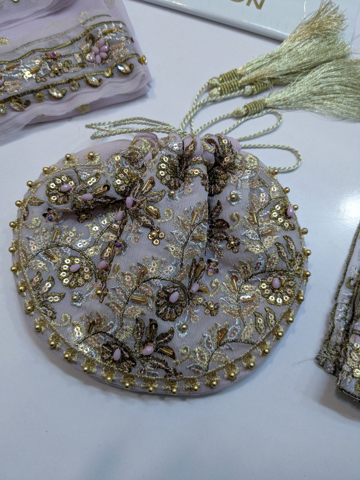 Haris Shakeel Inspired LILAC Bridal Chiffon
