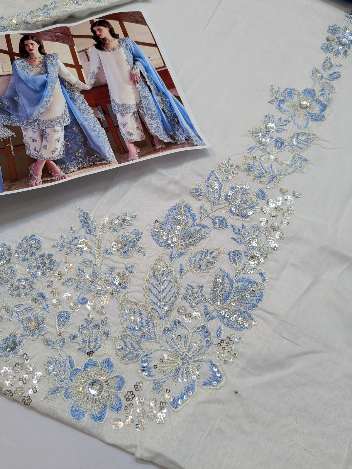 HUSSAIN REHAR INSPIRED VIRELLE LUXURIOUS LAWN