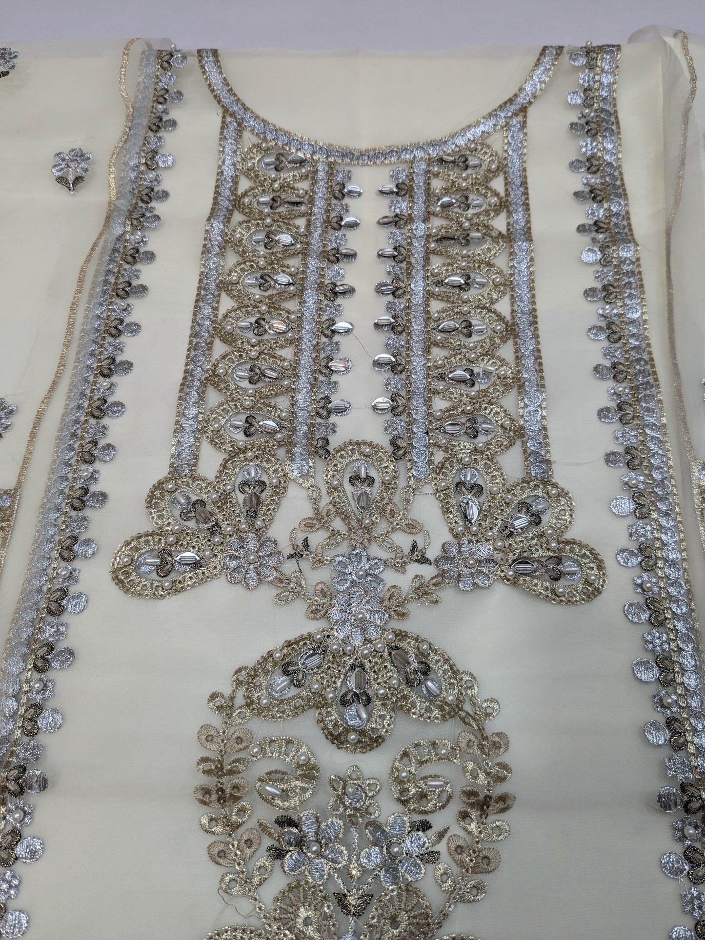 Adan Libas ETHEREAL GRACE Embroidered dress