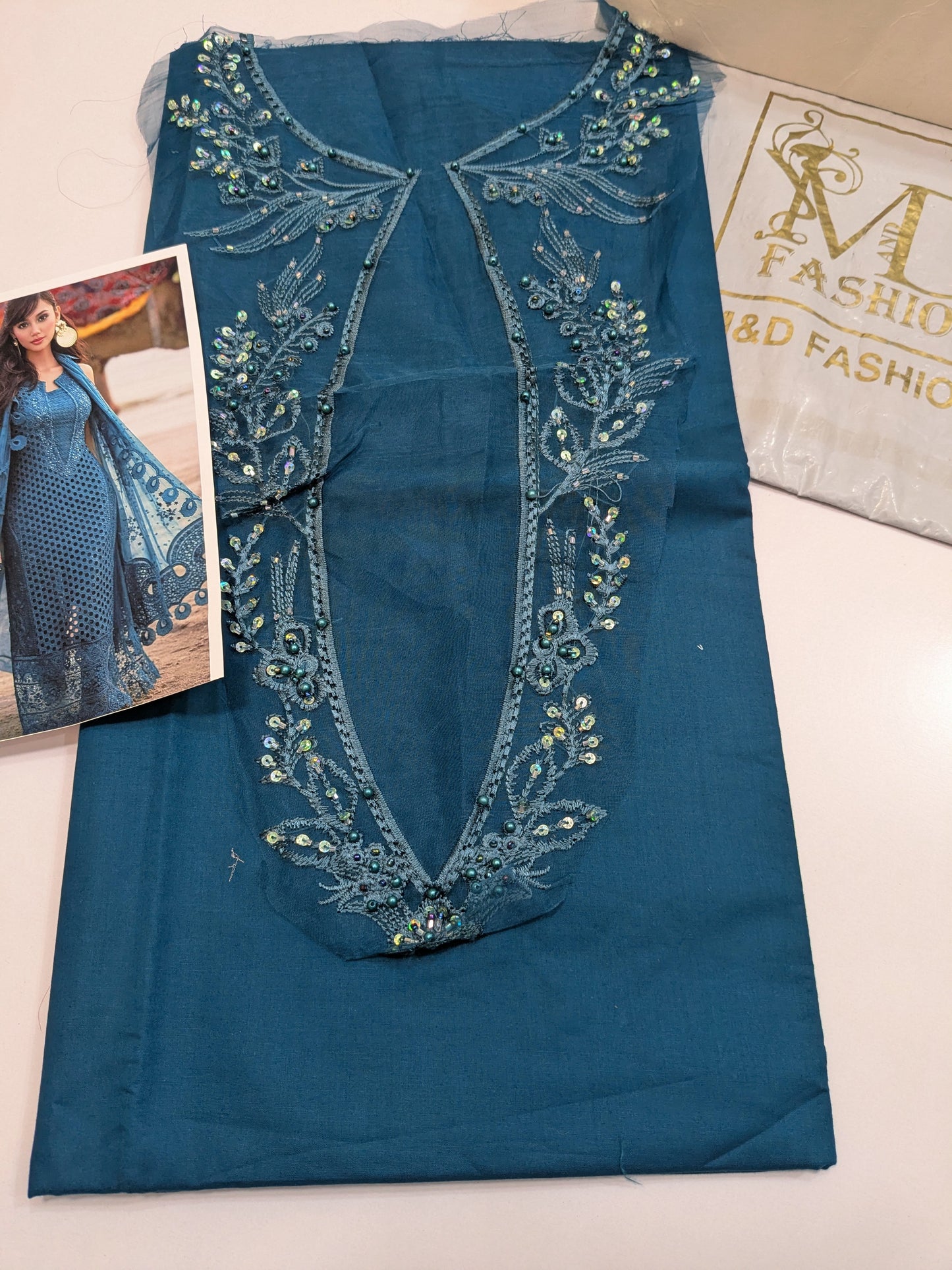NUREH KHUAWB PREMIUM LAWN WITH PURE CHIFFON