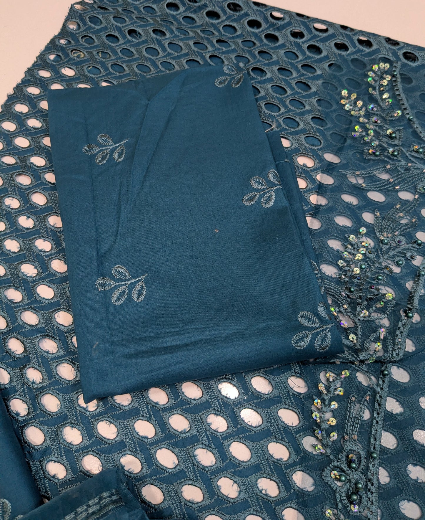 NUREH KHUAWB PREMIUM LAWN WITH PURE CHIFFON