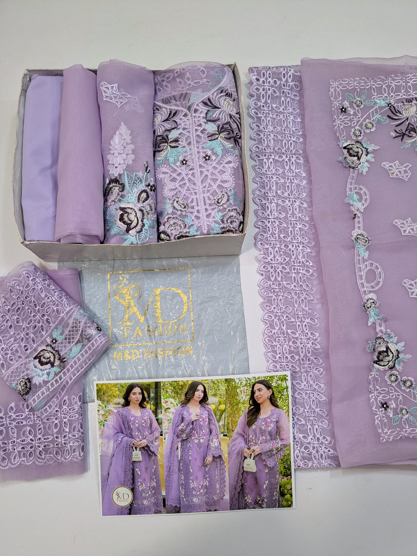 ANEELA LILAC PURPLE SEMI FORMAL