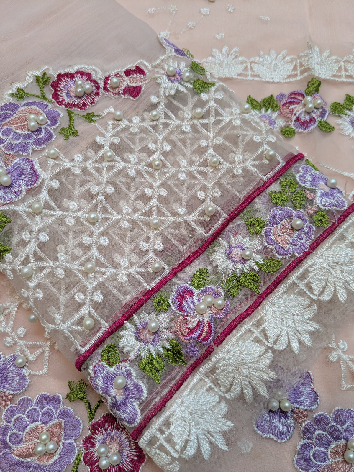 MUSHQ INSPIRED ZARMINAY POWDER PINK FORMAL WEAR