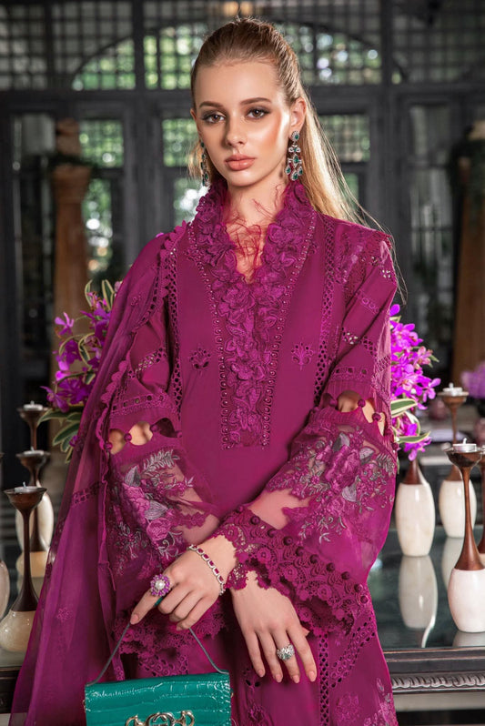 MARIA B INSPIRED MAGENTA LAWN LUXURIOUS