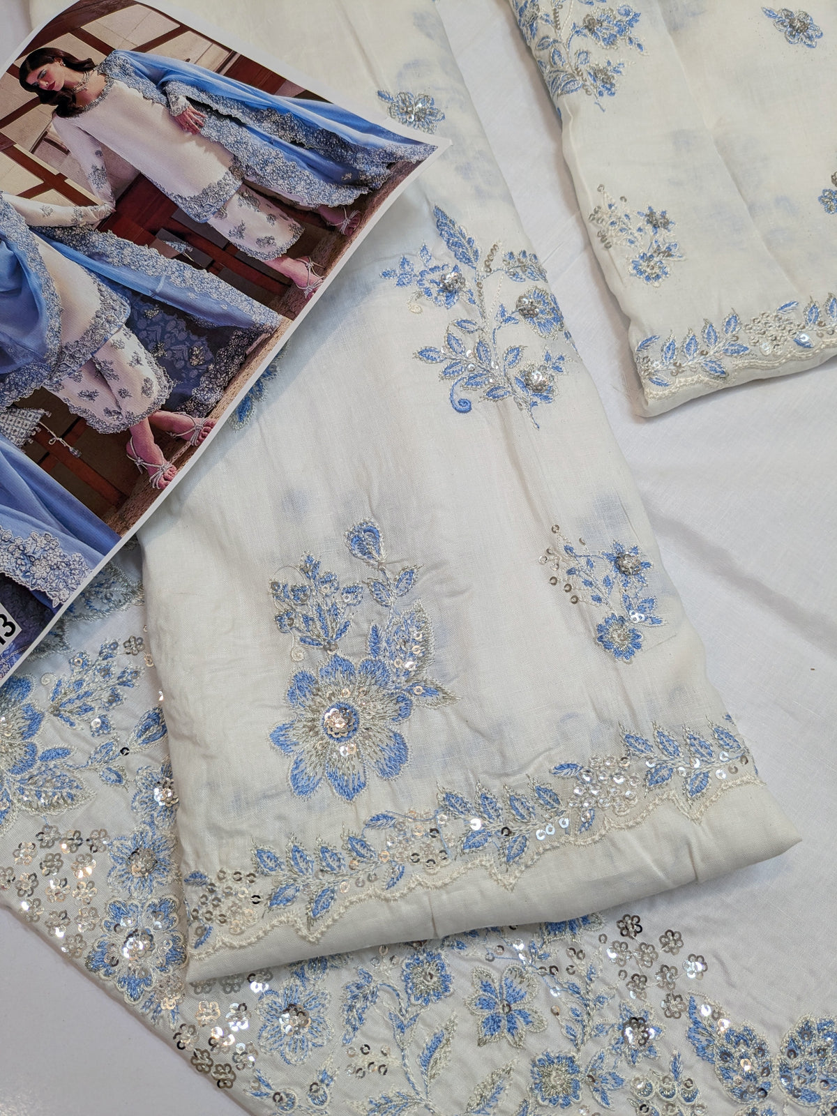 HUSSAIN REHAR INSPIRED VIRELLE LUXURIOUS LAWN