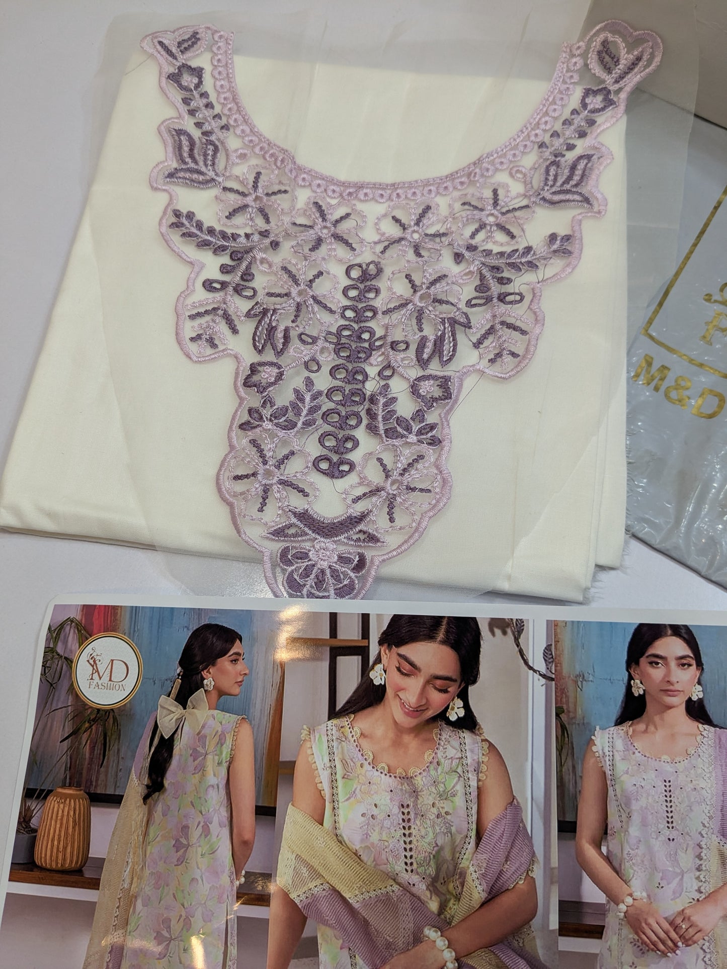 COCO RANG RASIYA LAWN PASTEL CHIKENKARI EMBROIDERED