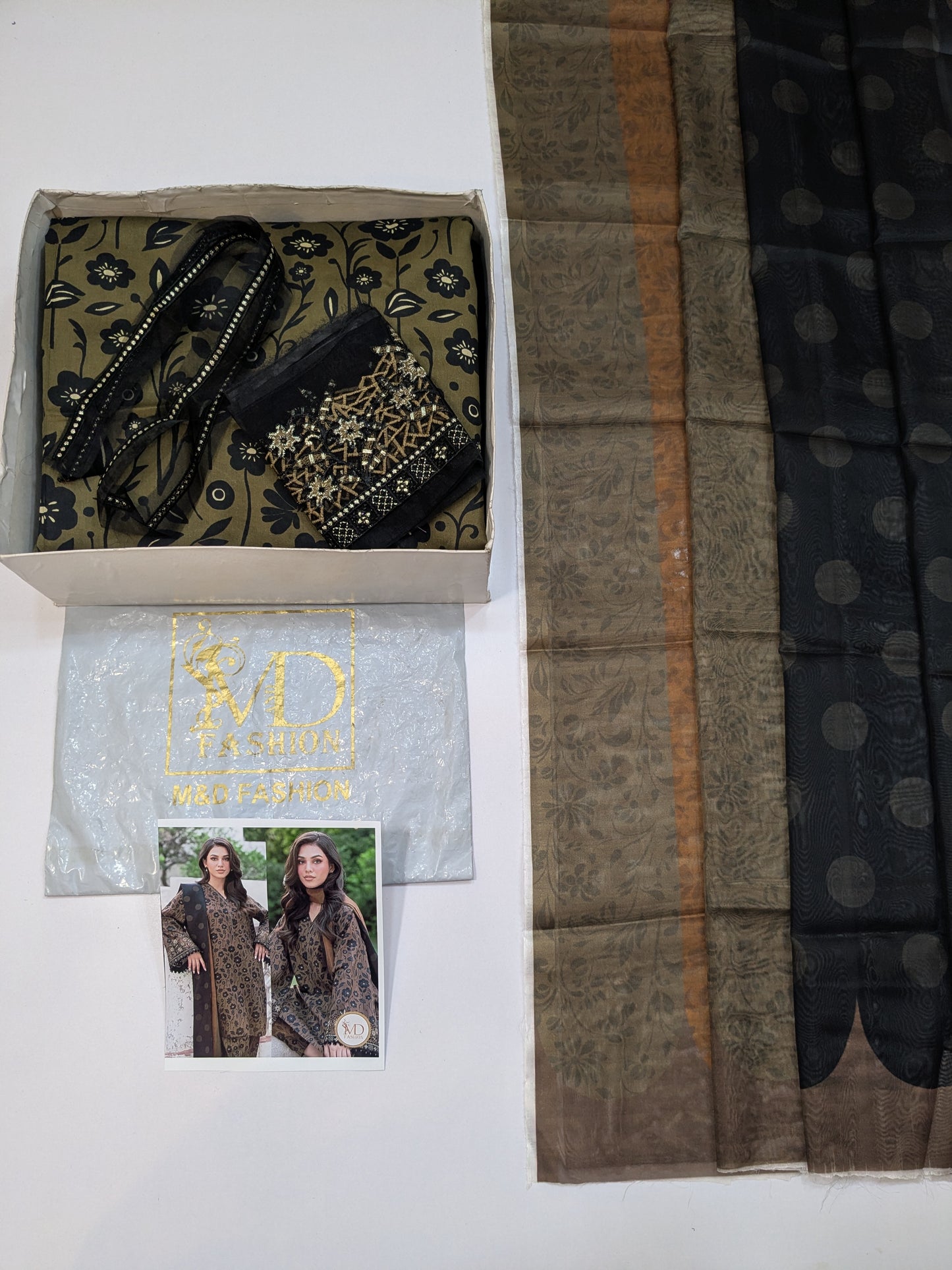 Baroque Digital Print Summer Lawn