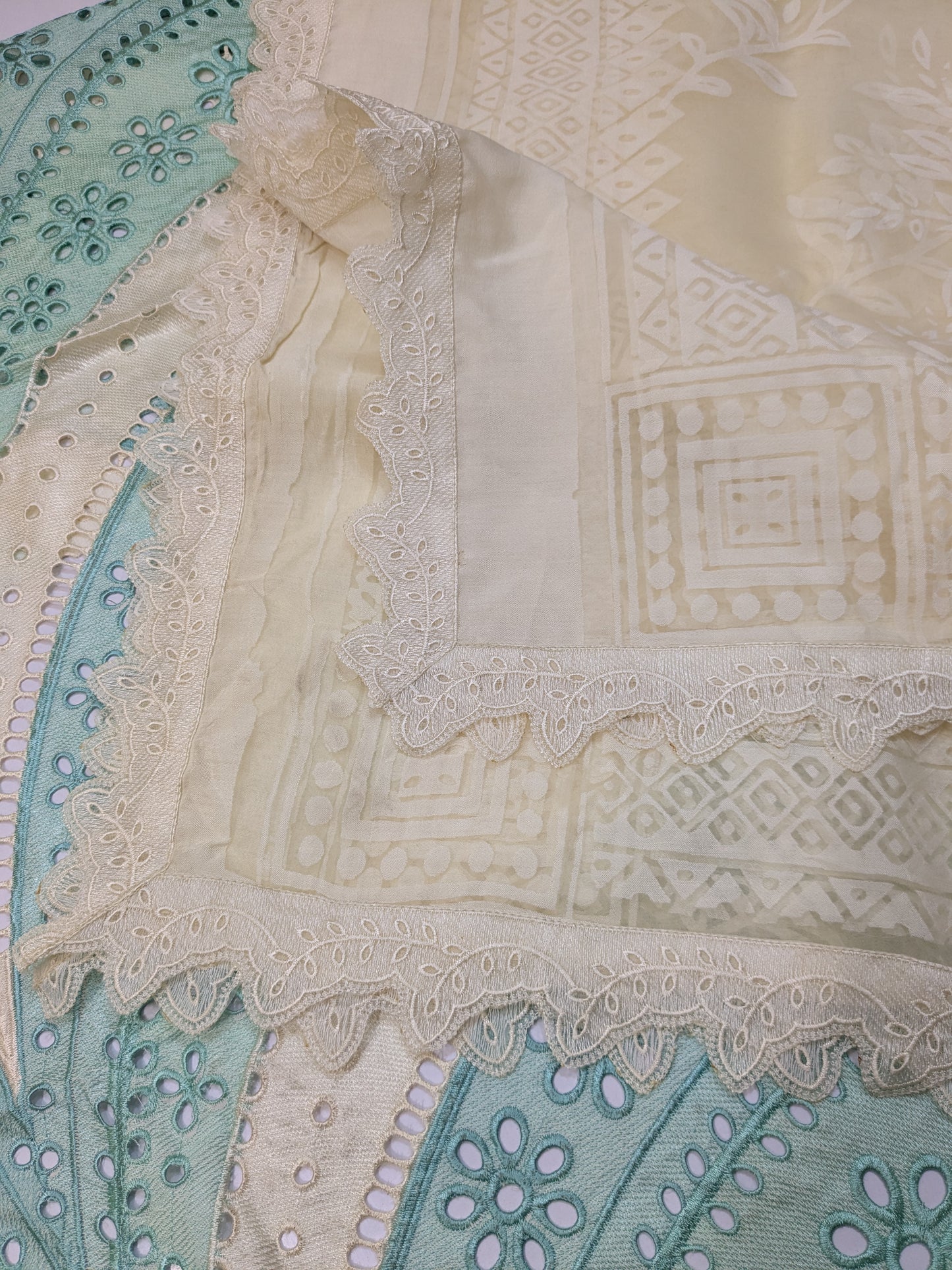 MARIA B 12A TYE DYE LUXURIOUS CHIKENKARI