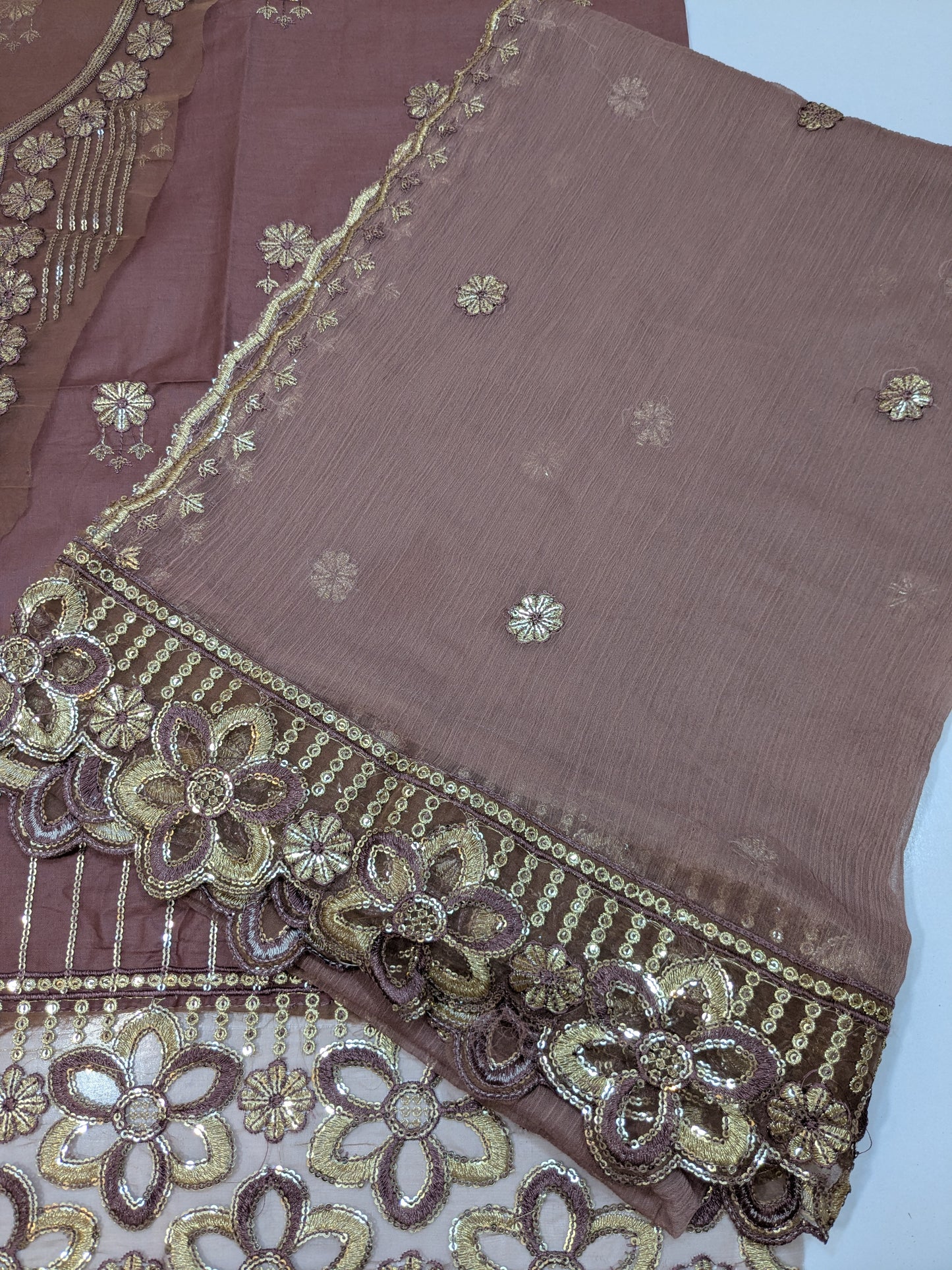KUAWB COLLECTION DUSTY DARK MAUVE LAWN COTTON