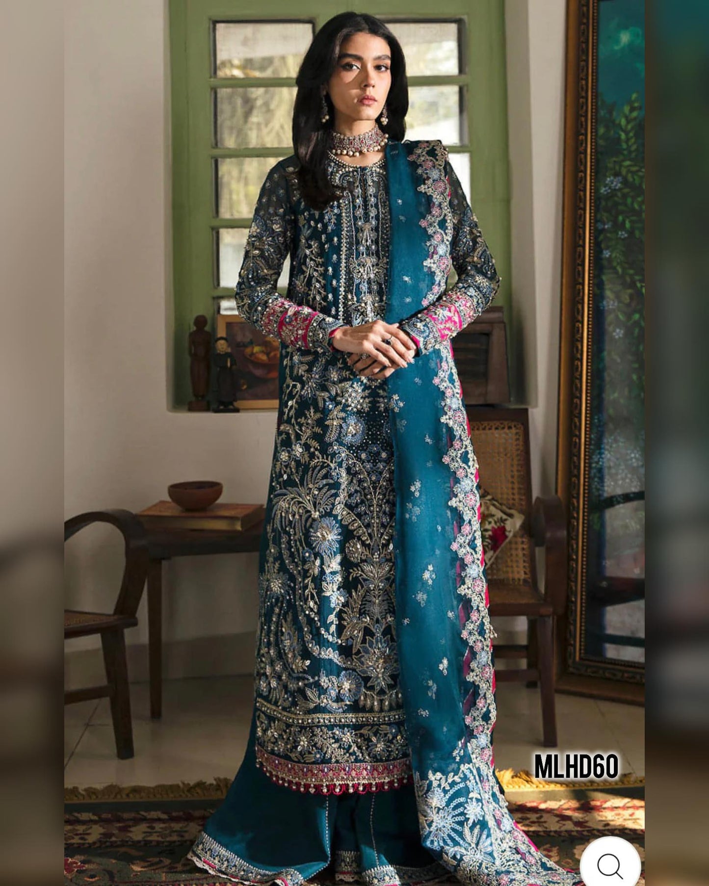 SORAYA DIANA LUXURIOUS HAND EMBELLISHED FORMAL