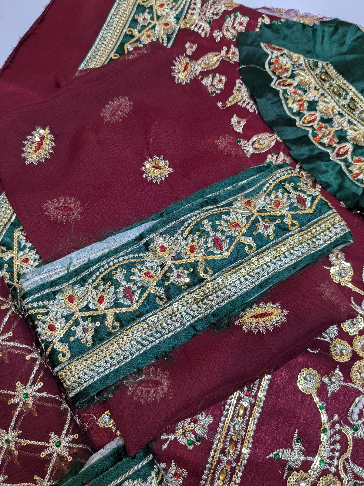 ASIM JOFA INSPIRED YUMNA CHIFFON EMBROIDERED