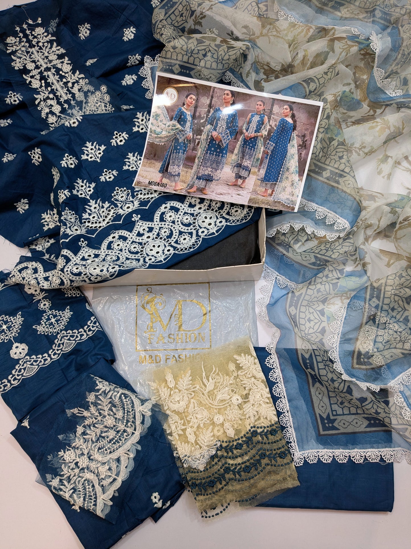 ZAINAB CHOTANI ZINC LAWN EMBROIDERED