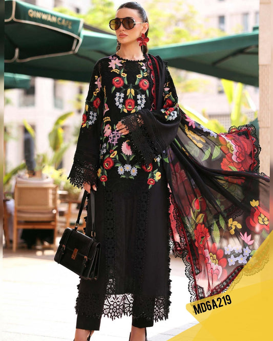 MARIA B LUXURY LAWN BLACK 10B