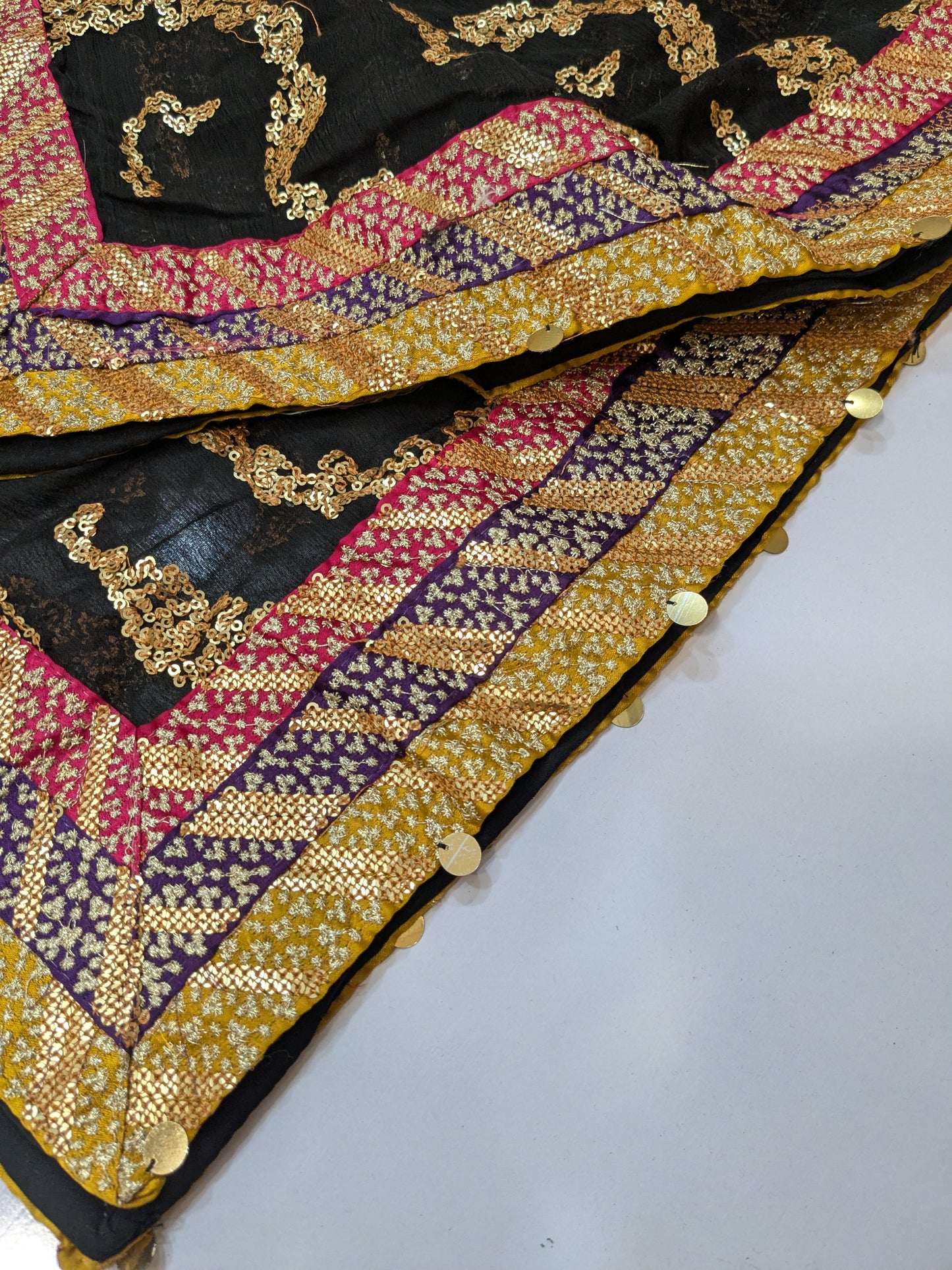 JAZMIN KAIRY MULTI EMBROIDERED VELVET 3PC