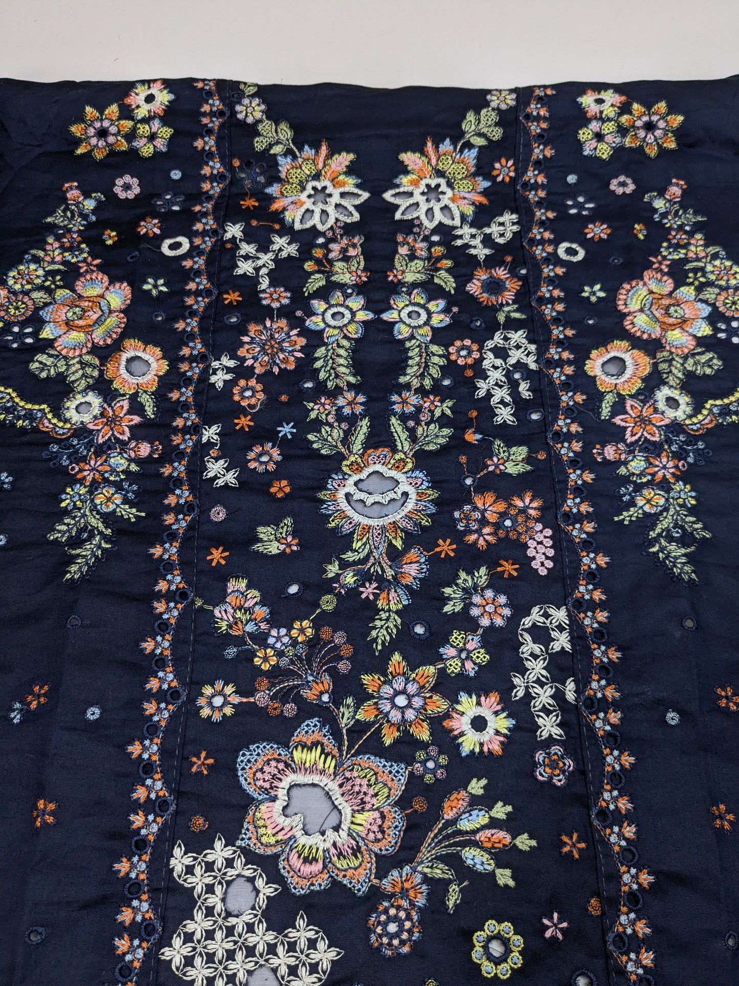 HUSSAIN REHAR LUXURIOUS EMBROIDERED BLUE
