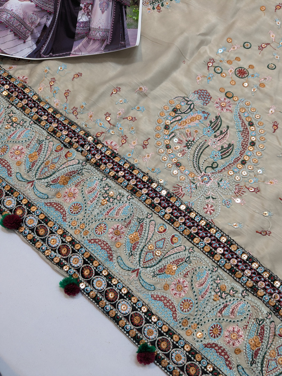 HUSSAIN REHAR RUSSIAN SILK PREMIUM