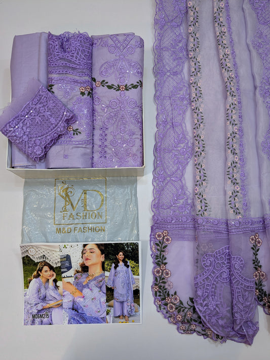 ELAF LUXURY LAWN PARADISE LAVENDER