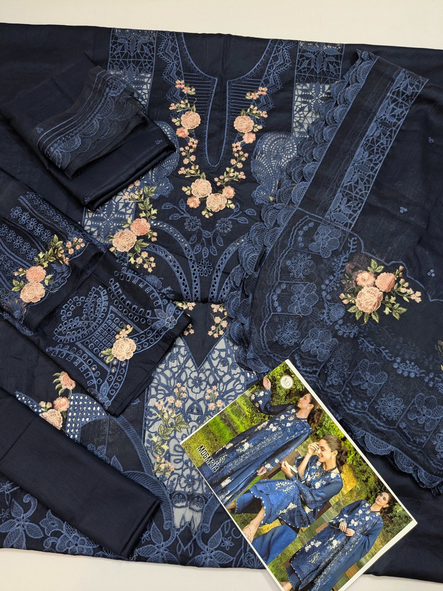 ELAF LUXURY LAWN BLUE BELLE