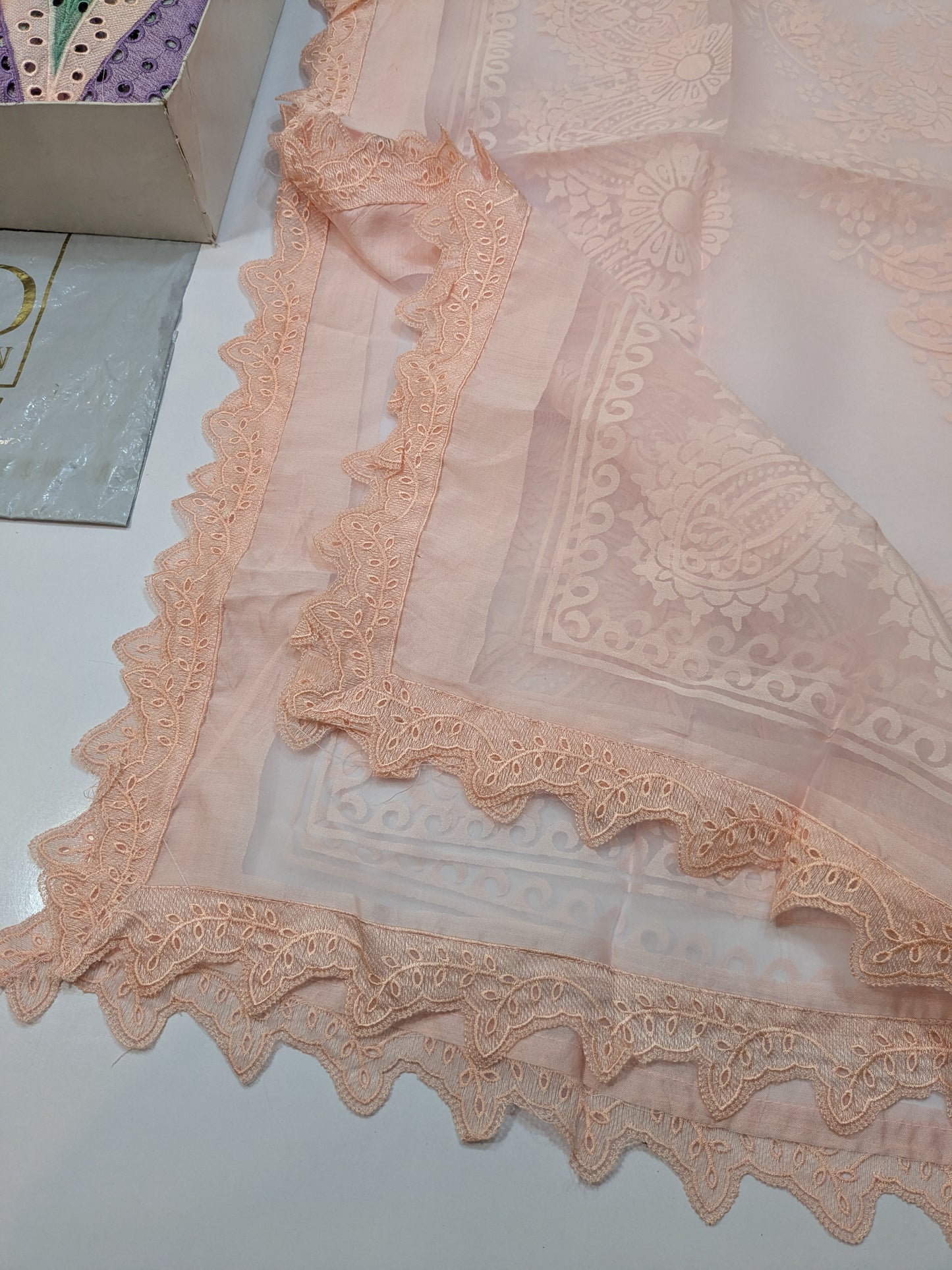 MARIA B 12B TYE DYE LUXURIOUS CHIKENKARI