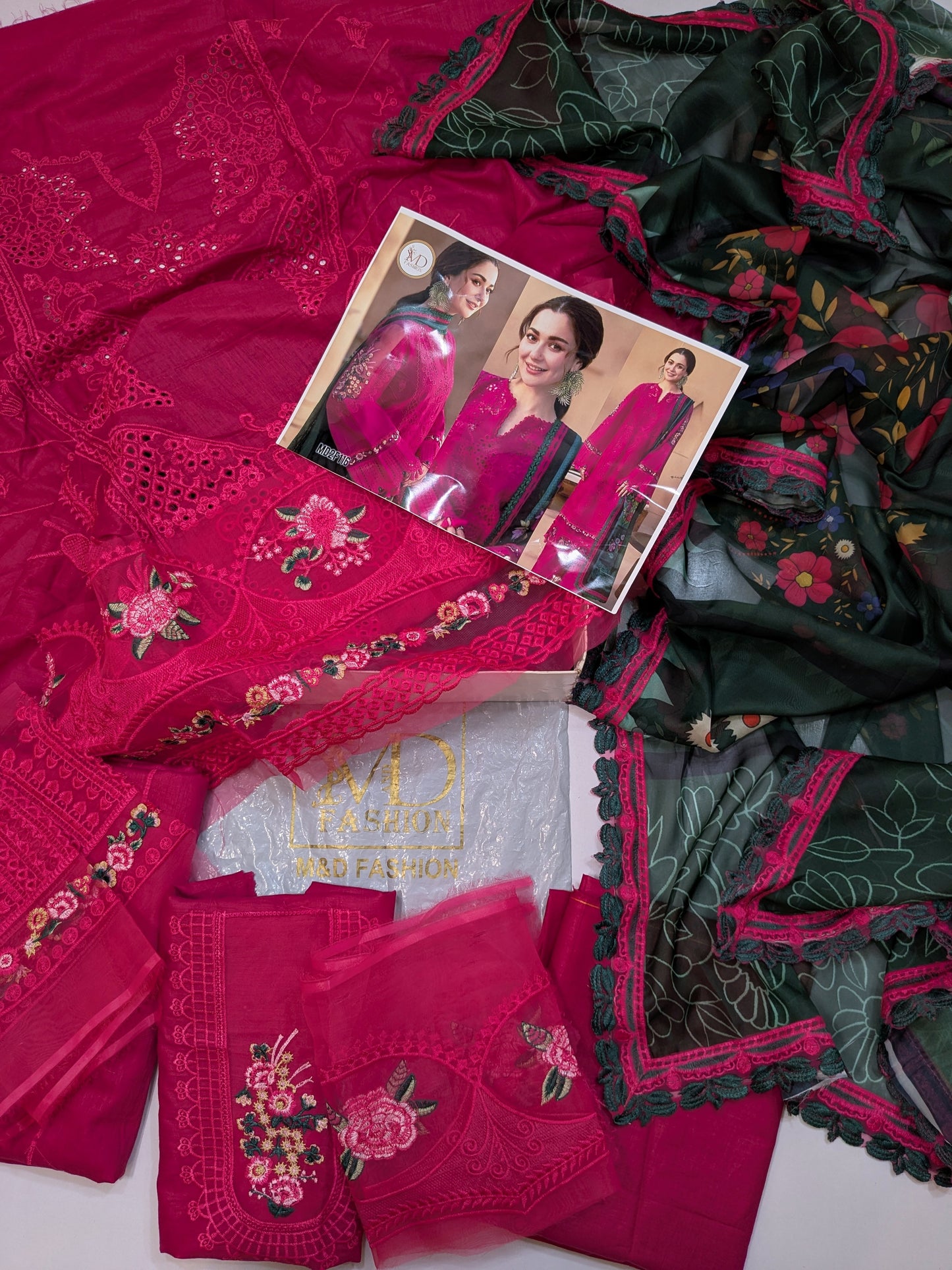 SAIRA RIZWAN HANIA CHIKENKARI EMBROIDERED LAWN