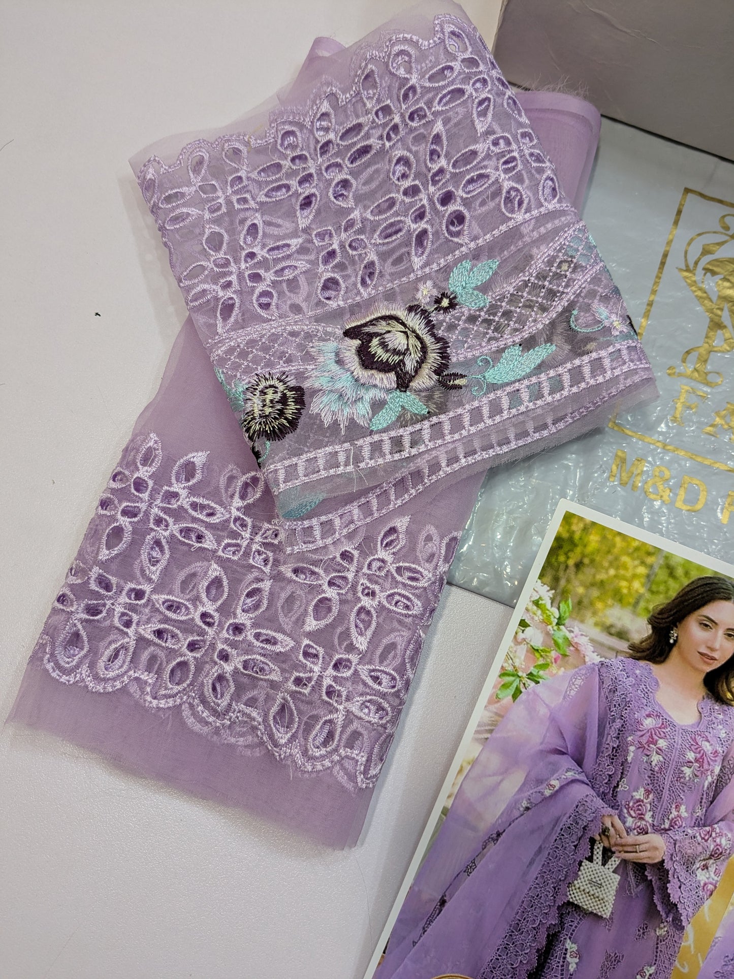 ANEELA LILAC PURPLE SEMI FORMAL