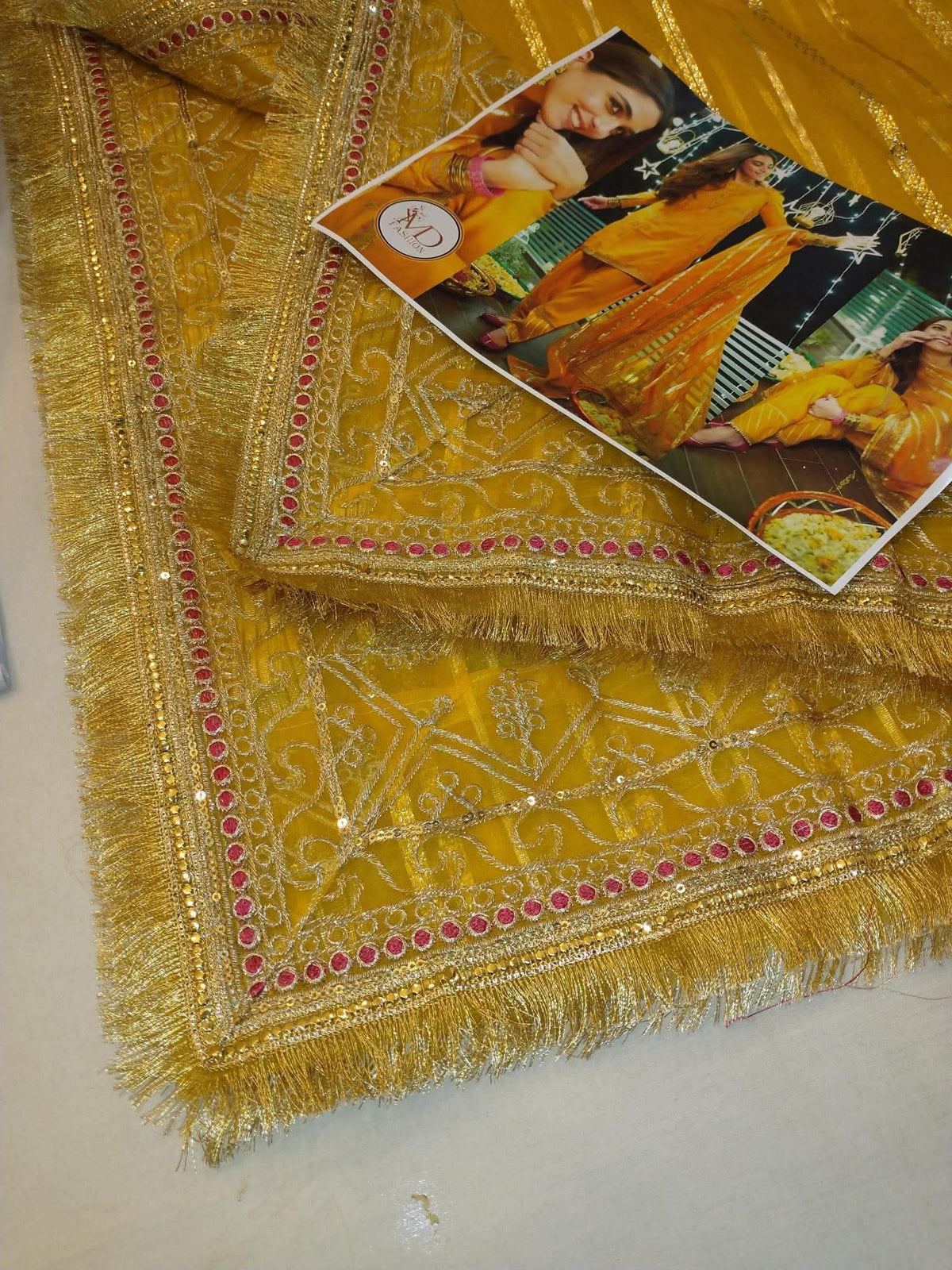 MAYA ALI HALDI MAYU YELLOW DRESS