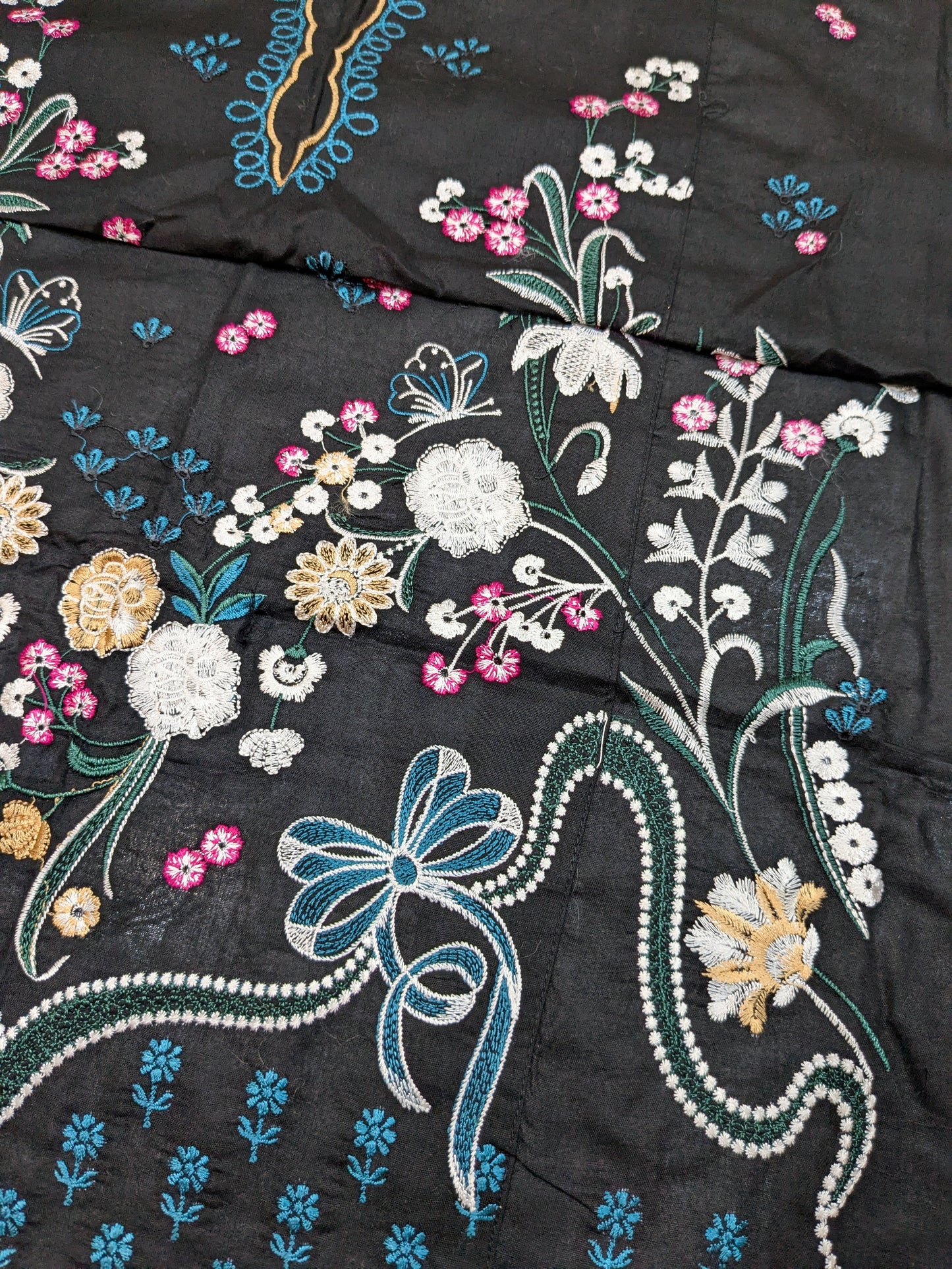 REPUBLIC WOMENSWEAR TALIA BLACK LUXURIOUS LAWN