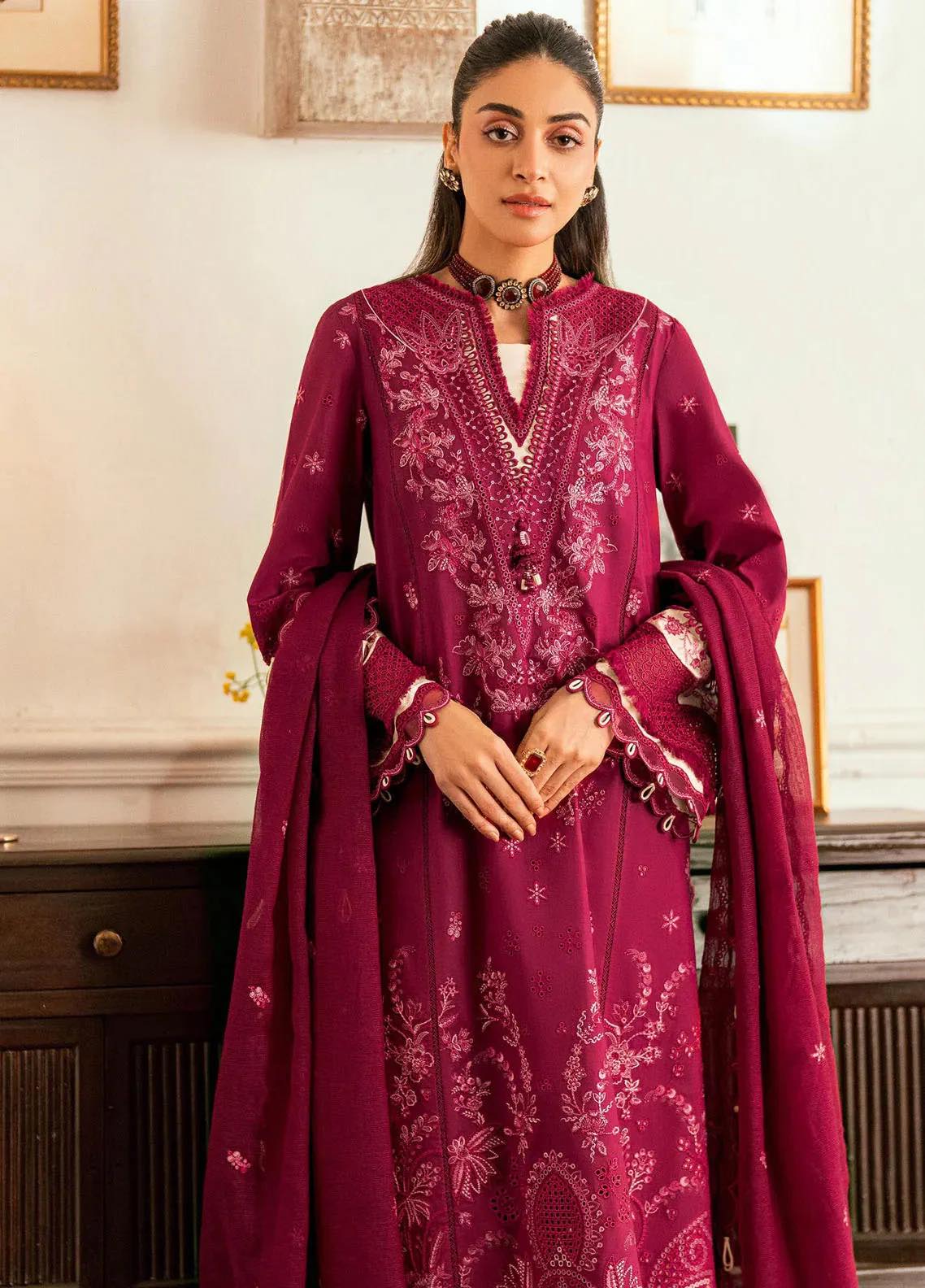 QLAMKAR SAMEEN SAHIL KINARAY LUXURIOUS LAWN