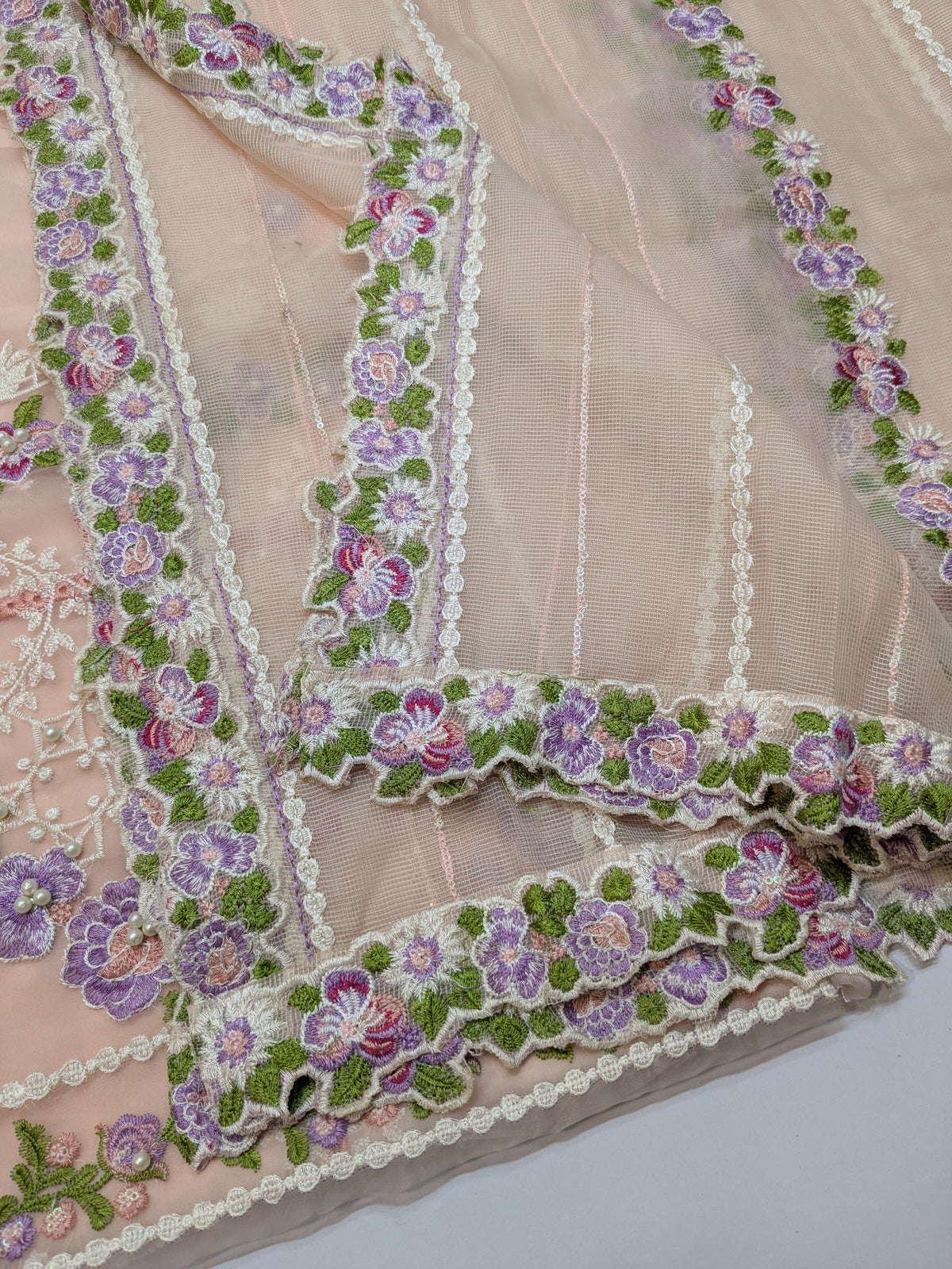 MUSHQ INSPIRED ZARMINAY POWDER PINK FORMAL WEAR