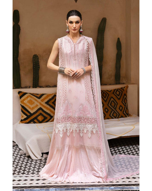 MARIA B LAWN CHIKENKARI LUXURY