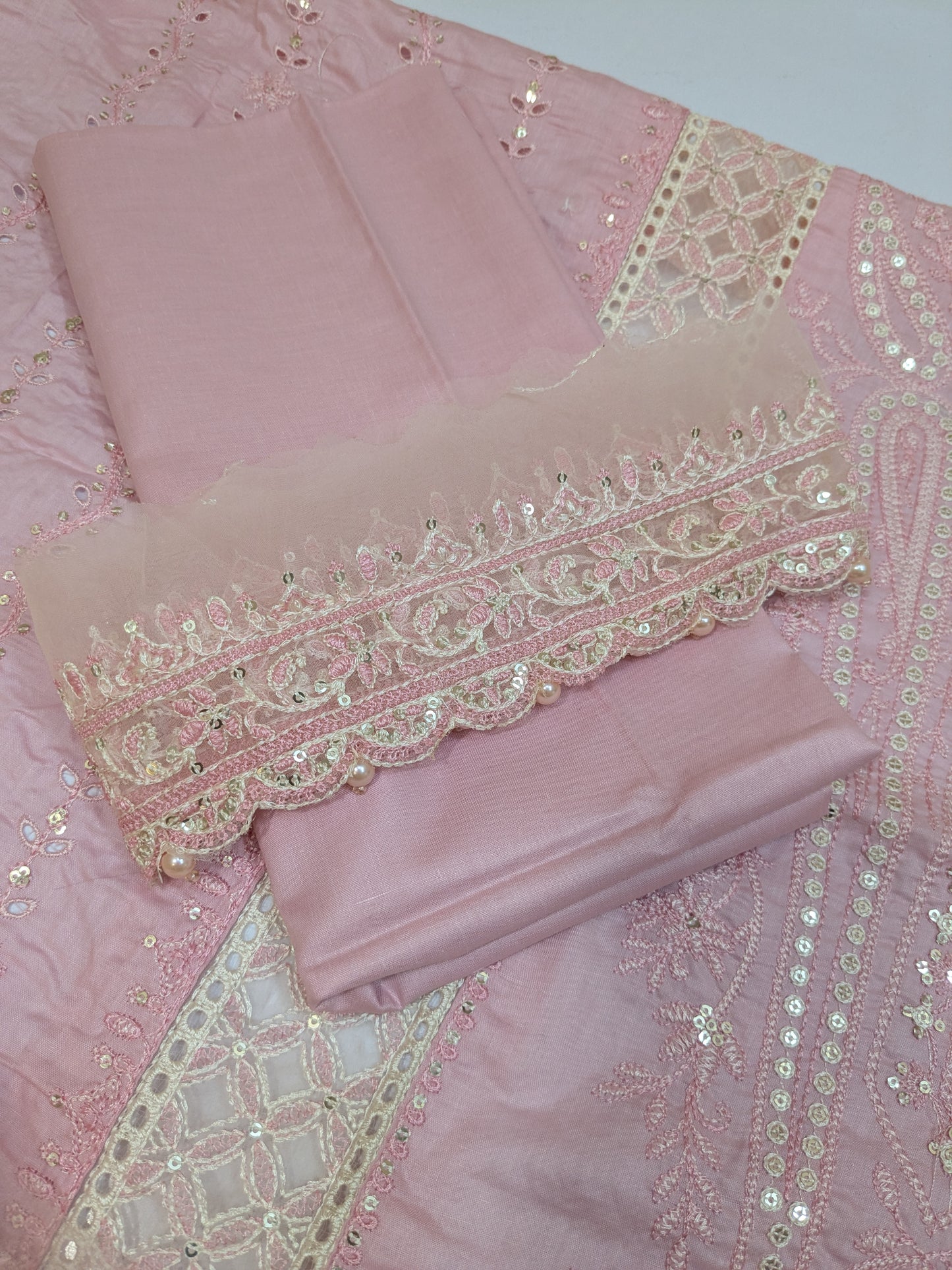 MARIA B LAWN CHIKENKARI LUXURY