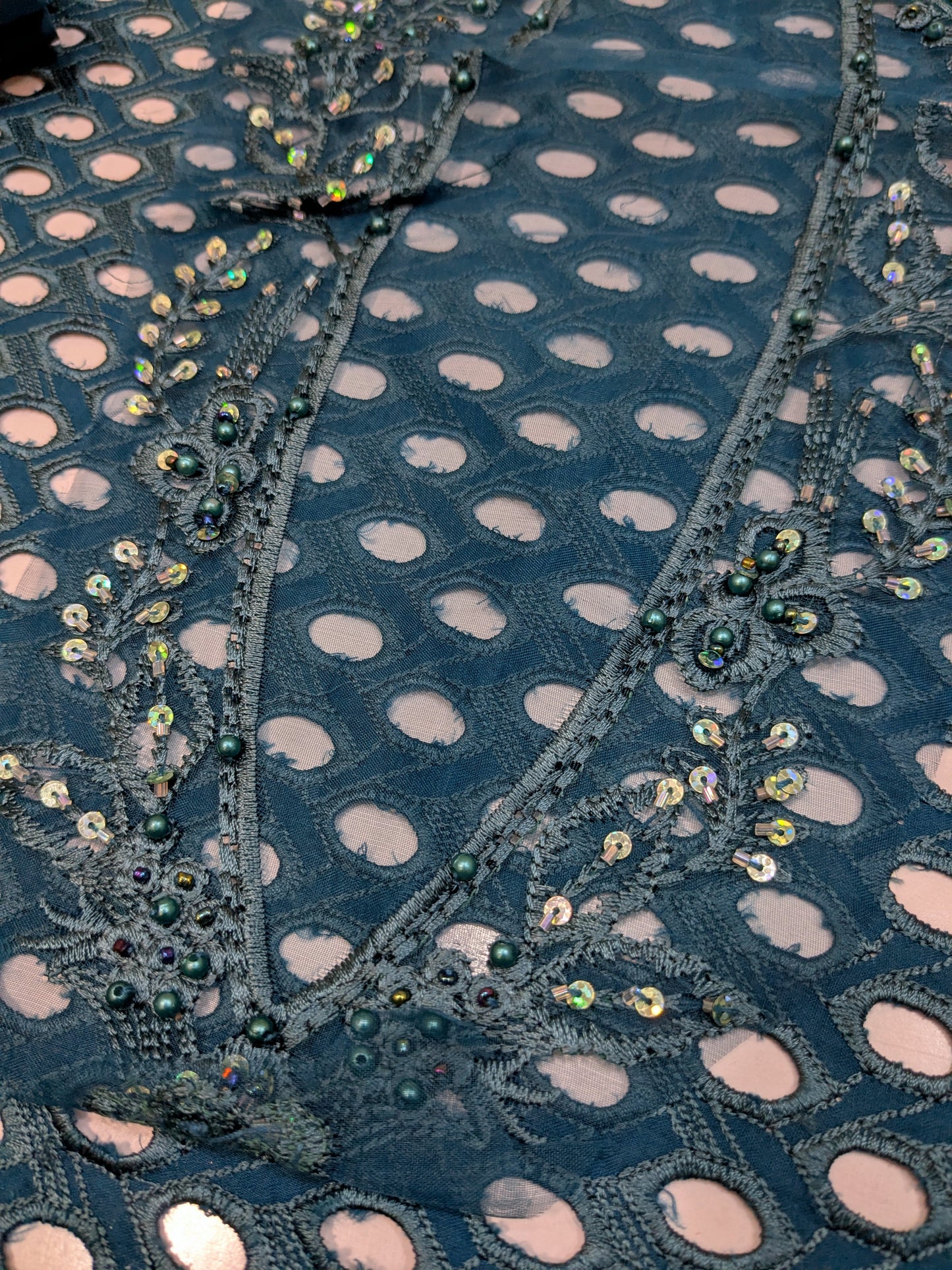 NUREH KHUAWB PREMIUM LAWN WITH PURE CHIFFON