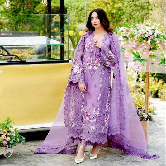 ANEELA LILAC PURPLE SEMI FORMAL