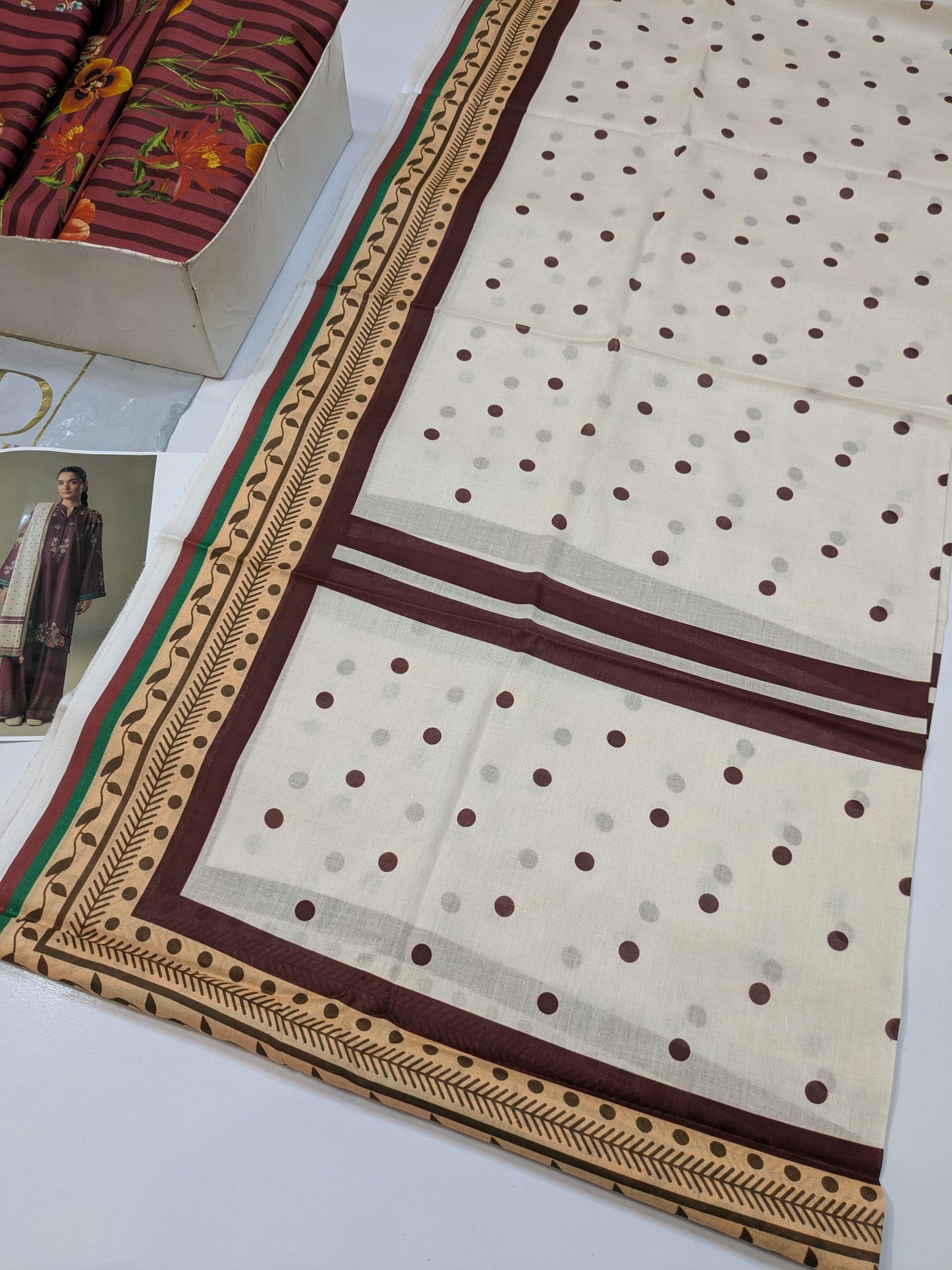 COCO BY ZARA SHAHJAHAN AMBER DAYS DIGITAL PRINT LAWN DUPPATA