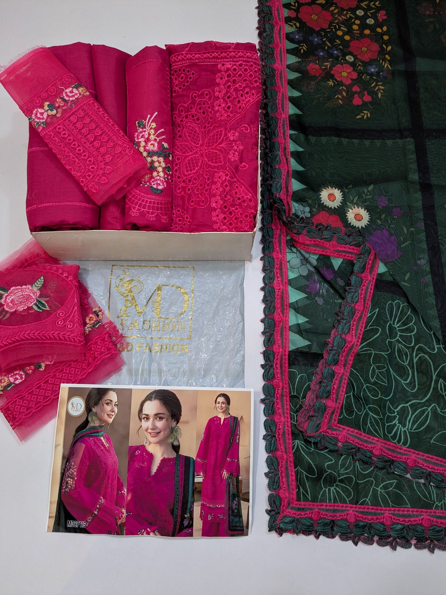 SAIRA RIZWAN HANIA CHIKENKARI EMBROIDERED LAWN