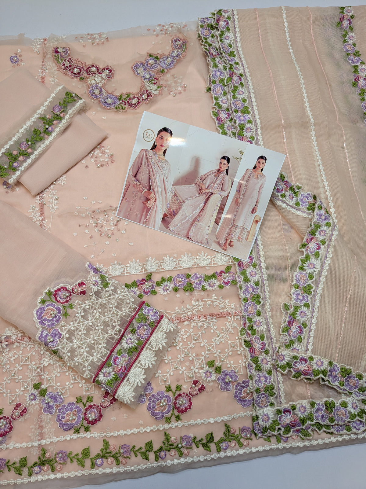 MUSHQ INSPIRED ZARMINAY POWDER PINK FORMAL WEAR