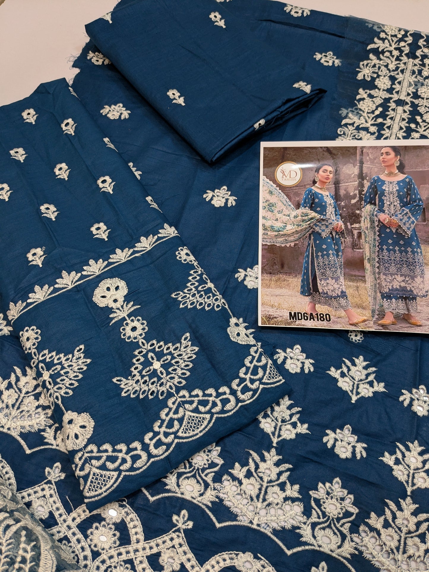 ZAINAB CHOTANI ZINC LAWN EMBROIDERED